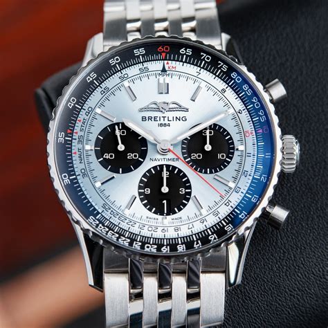 breitling navitimer 01 steel bracelet|breitling navitimer 1 41mm.